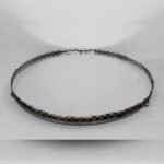 Mirror tray 25cm silver
