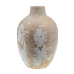 VASE MOON H43D28 OR/BC