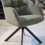 Chaise de salle à manger kaki