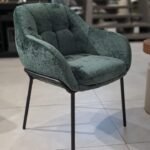 Chaise de salle à manger kaki