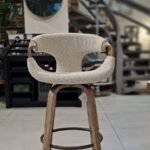 Chaise de bar crème